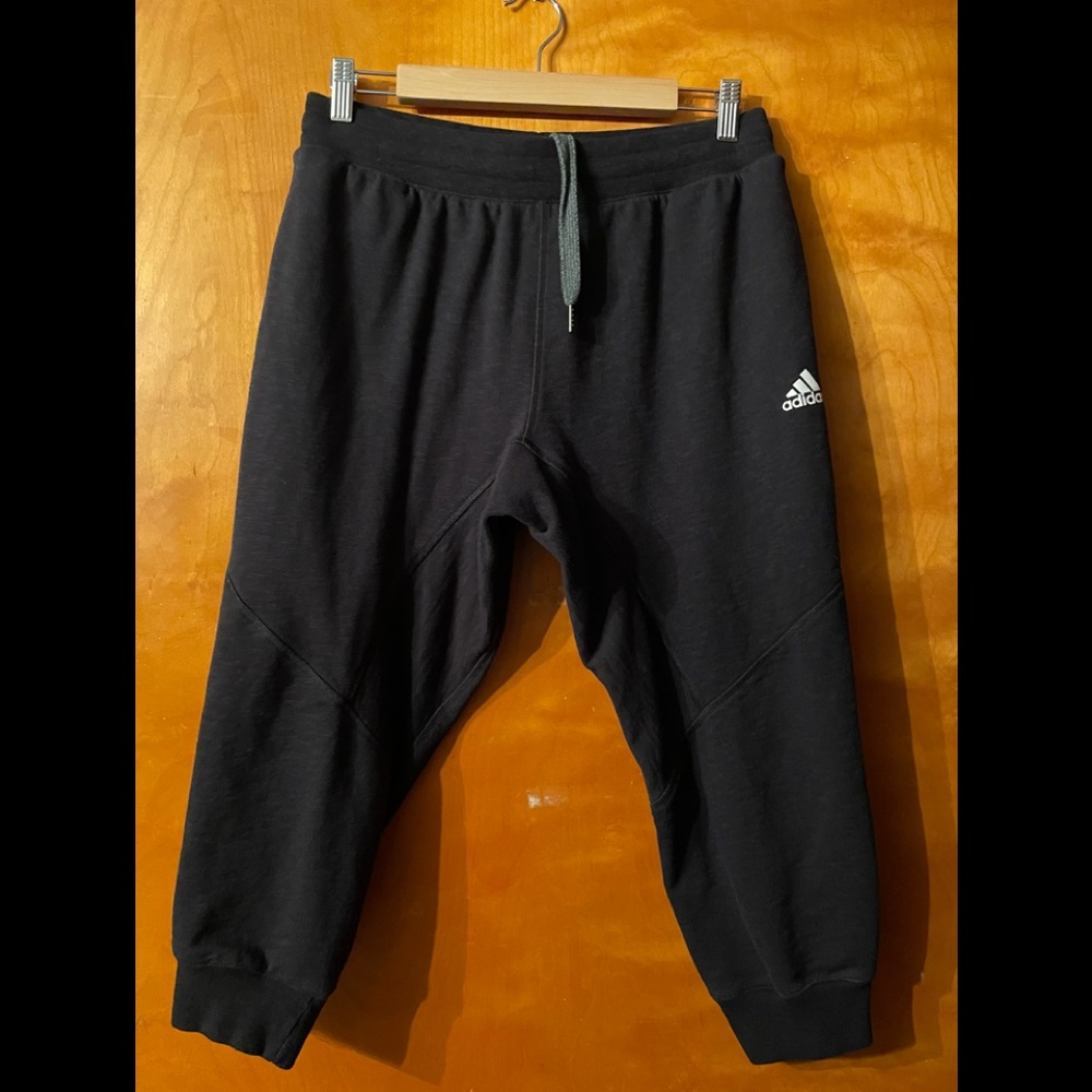 Adidas Drop Crotch Joggers🖤